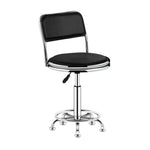 Sgabello da bar girevole regolabile con sistema idraulico e poggiapiedi., 42-54cm Stationary Glides Black, 42-54cm Stationary Glides Red, 42-54cm Stationary Glides Blue, 45-57cm Swivel Casters Black, 45-57cm Swivel Casters Black Red                    ...