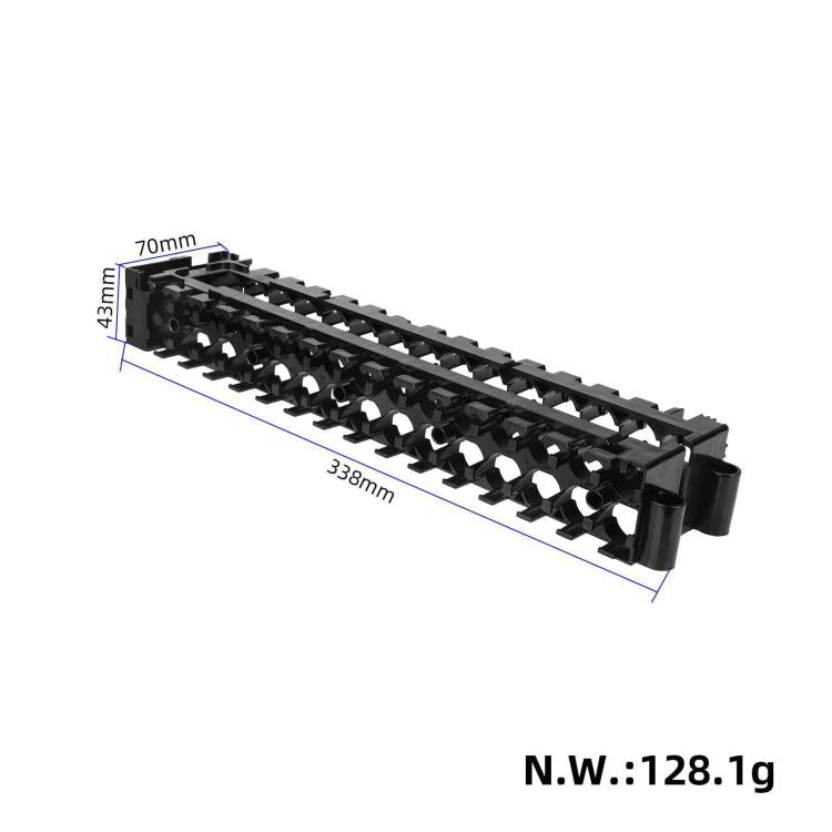 Supporto per cella batteria Xiaomi Mijia M365, distanziatore per vano batteria diviso, staffa scheletrica in plastica
