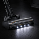 Spazzola motorizzata per pavimenti con luci LED per aspirapolvere Dreame R10 / R20 / R30 / T20 / T30, White LED Lights
