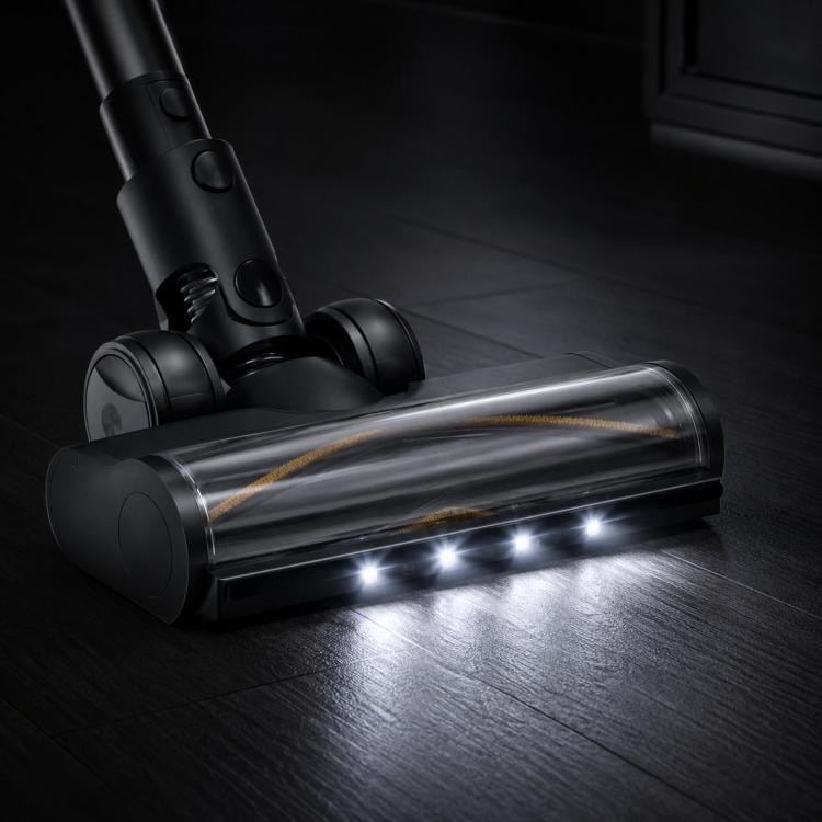 Spazzola motorizzata per pavimenti con luci LED per aspirapolvere Dreame R10 / R20 / R30 / T20 / T30, White LED Lights