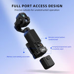 Dock di espansione magnetico multifunzionale BRDRC per DJI Osmo Pocket 4P / 4 / 3