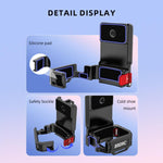 Dock di espansione magnetico multifunzionale BRDRC per DJI Osmo Pocket 4P / 4 / 3