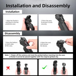 Custodia protettiva BRDRC per obiettivo e schermo del DJI Osmo Pocket 3/4, con protezione antipolvere.