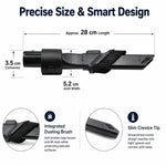 Bocchetta di aspirazione piatta e lunga per aspirapolvere senza filo Dreame R10 / R20 / H30 / T30 / V11 / V8, Long Flat Suction