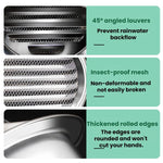 Copertura impermeabile per tubo di scarico della cappa aspirante in acciaio inox da parete esterna, 50# Polished Thickened, 60# Polished Thickened, 70# Polished Thickened, 80# Polished Thickened, 90# Polished Thickened, 100# Polished Thickened         ...