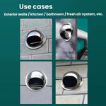 Copertura impermeabile per tubo di scarico della cappa aspirante in acciaio inox da parete esterna, 130# 304 Polished Thickened, 140# 304 Polished Thickened, 150# 304 Polished Thickened, 160# 304 Polished Thickened, 170# 304 Polished Thickened         ...