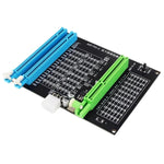 Tester per schede grafiche PCI-E 16X con carico fittizio, strumenti per la riparazione di computer.