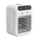 Mini raffrescatore d'aria domestico, ventilatore da tavolo con funzione di nebulizzazione e umidificazione., L7