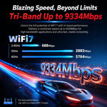 Adattatore wireless desktop tri-band WiFi 7 PCIe COMFAST CF-BE930 Pro BE9300 con Bluetooth 5.4 e scheda BE9300., CF-BE930 Pro