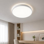Plafoniera LED sottile, dimmerabile a 3 colori, rotonda, a incasso, ideale per camera da letto., FSL 25W 35cm White, FSL 25W 35cm Black, FSL 36W 45cm White, FSL 36W 45cm Black
