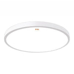 Plafoniera LED sottile, dimmerabile a 3 colori, rotonda, a incasso, ideale per camera da letto., FSL 25W 35cm White, FSL 25W 35cm Black, FSL 36W 45cm White, FSL 36W 45cm Black