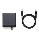 Caricabatterie GaN originale da 140 W per DJI Power, spina cinese., Charger Only, With USB-C Cable, With 2 USB-C Cables