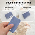 Kit per la rimozione delle zecche dagli animali domestici, composto da 10 pezzi, con lente d'ingrandimento, pinzette, penna a lazo e pettine per pulci., 10-Piece Kit