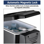 BLD-06A Mini frigorifero portatile per auto, contenitore riscaldante e raffreddante per uso in veicolo, 6L 12V, 6L 12V+24V, 6L 12V Double-Hole