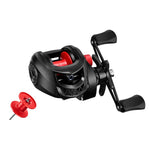 Mulinello da pesca a casting con rapporto di trasmissione 7.2:1, sistema di freno magnetico a 12 velocità, lanci lunghi e fluidi., Plastic Line Cup Blue Left Hand, Plastic Line Cup Blue Right Hand, Plastic Line Cup Red Left Hand                        ...
