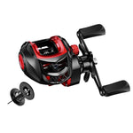 Mulinello da pesca a casting con rapporto di trasmissione 7.2:1, sistema di freno magnetico a 12 velocità, lanci lunghi e fluidi., Plastic Line Cup Blue Left Hand, Plastic Line Cup Blue Right Hand, Plastic Line Cup Red Left Hand                        ...