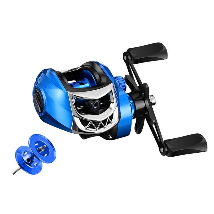 Mulinello da pesca a casting con rapporto di trasmissione 7.2:1, sistema di freno magnetico a 12 velocità, lanci lunghi e fluidi., Plastic Line Cup Blue Left Hand, Plastic Line Cup Blue Right Hand, Plastic Line Cup Red Left Hand                        ...