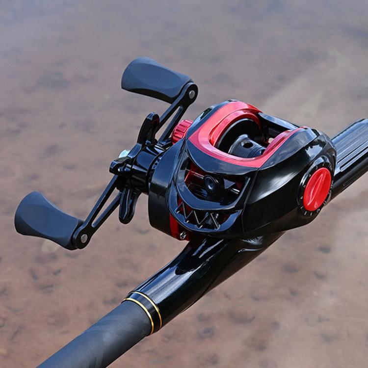 Mulinello da pesca a casting con rapporto di trasmissione 7.2:1, sistema di freno magnetico a 12 velocità, lanci lunghi e fluidi., Plastic Line Cup Blue Left Hand, Plastic Line Cup Blue Right Hand, Plastic Line Cup Red Left Hand                        ...