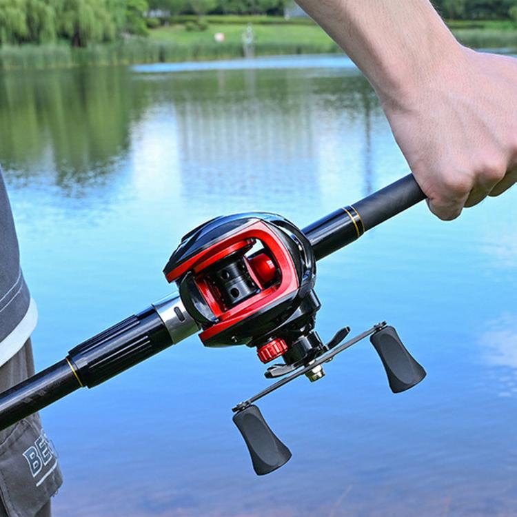 Mulinello da pesca a casting con rapporto di trasmissione 7.2:1, sistema di freno magnetico a 12 velocità, lanci lunghi e fluidi., Plastic Line Cup Blue Left Hand, Plastic Line Cup Blue Right Hand, Plastic Line Cup Red Left Hand                        ...