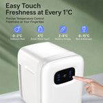 Frigorifero portatile silenzioso Kaijixiong Dual Core da 20 litri con display digitale, ideale per auto e casa., US Plug, EU Plug