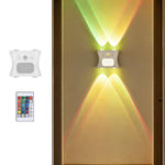 Lampada da parete magnetica con luce ambientale a gradiente RGB intelligente, sensore di movimento e luce notturna a LED.