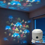 Proiettore LED con 16 modalità di illuminazione, lampada da palcoscenico rotante con base regolabile., Rechargeable+Touch Switch Ocean Series, Plug-in Ocean Series, Rechargeable+Touch Switch Snowflake Series, Plug-in Snowflake Series                   ...