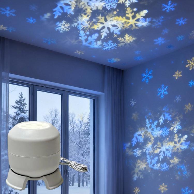 Proiettore LED con 16 modalità di illuminazione, lampada da palcoscenico rotante con base regolabile., Rechargeable+Touch Switch Ocean Series, Plug-in Ocean Series, Rechargeable+Touch Switch Snowflake Series, Plug-in Snowflake Series                   ...