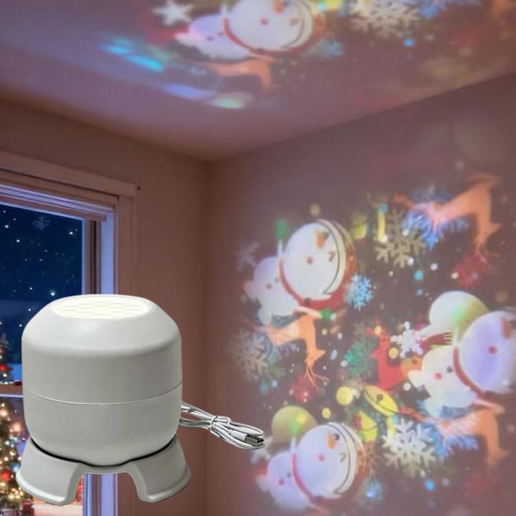 Proiettore LED con 16 modalità di illuminazione, lampada da palcoscenico rotante con base regolabile., Rechargeable+Touch Switch Ocean Series, Plug-in Ocean Series, Rechargeable+Touch Switch Snowflake Series, Plug-in Snowflake Series                   ...