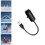 Proiettore LED USB, lampada notturna con diapositive sostituibili per camera da letto, Milky Way 5-Pack, Butterfly 3-Pack, Whale 3-Pack, Ocean 6-Pack, Planet 3-Pack, Planet 6-Pack, Planet 10-Pack, Christmas 3-Pack, Christmas 4-Pack