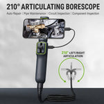 Endoscopio industriale ANYKIT AD100 ruotabile a 360 gradi, impermeabile IP67, HD, per riparazioni auto., AD100