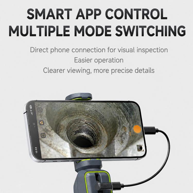 Endoscopio industriale ANYKIT AD100 ruotabile a 360 gradi, impermeabile IP67, HD, per riparazioni auto., AD100