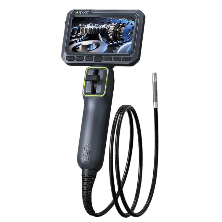 Endoscopio industriale ANYKIT AD430 con rotazione a 360 gradi, schermo HD da 4,3 pollici, per ispezione di tubi e veicoli., AD430