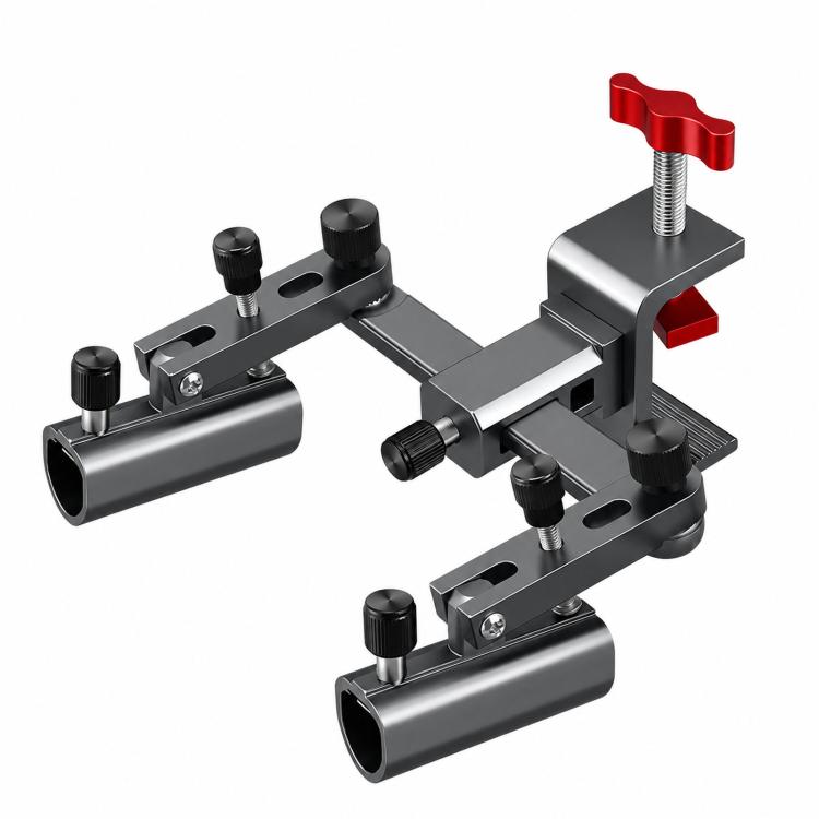 Kit di accessori per piattaforma di pesca, attrezzatura da pesca per esterni, Bait Tray Holder, Fish Basket Holder, Rod Holder, Umbrella Holder, Dual Rod Holder