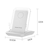 Supporto di ricarica magnetico con amplificatore audio passivo, supporto da scrivania per telefono, A9299 (White)