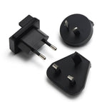 Kit adattatore da viaggio per caricabatterie DJI Power 140W GaN con spine intercambiabili per UE, Regno Unito e Australia., Adapter Kit
