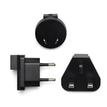 Kit adattatore da viaggio per caricabatterie DJI Power 140W GaN con spine intercambiabili per UE, Regno Unito e Australia., Adapter Kit