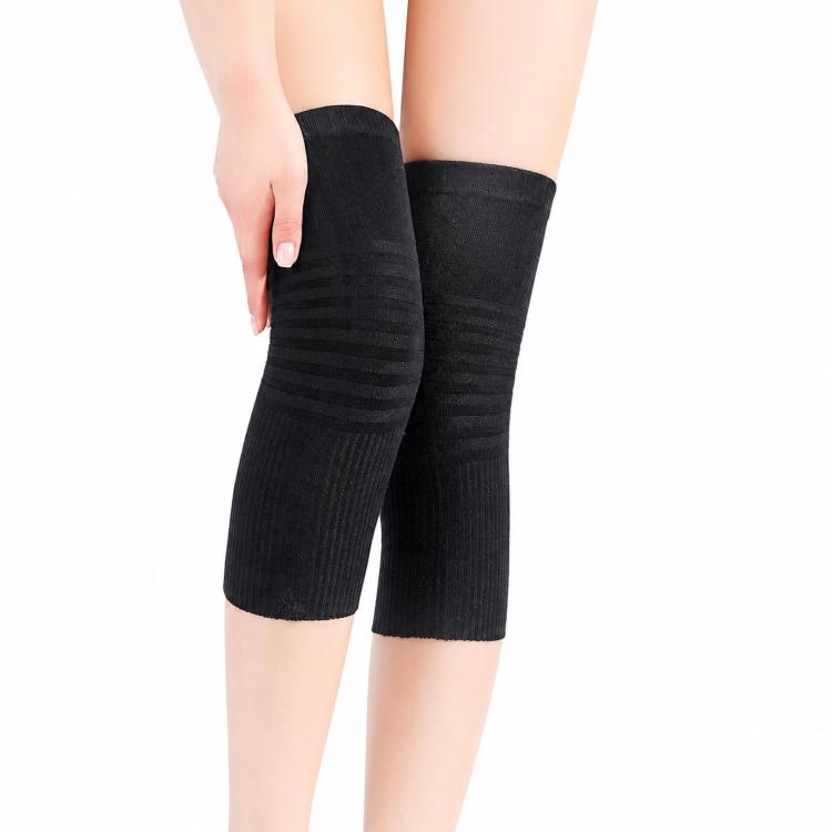 1 paio di ginocchiere in cotone traspiranti, fresche, comode, antiscivolo, sottili, ideali per l'estate., M, L, XL