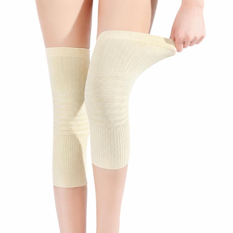 1 paio di ginocchiere in cotone traspiranti, fresche, comode, antiscivolo, sottili, ideali per l'estate., M, L, XL