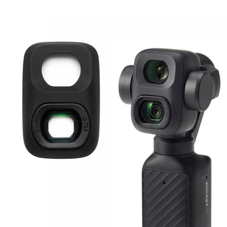 Obiettivo grandangolare originale per DJI Osmo Pocket 4P, Wide-Angle Lens