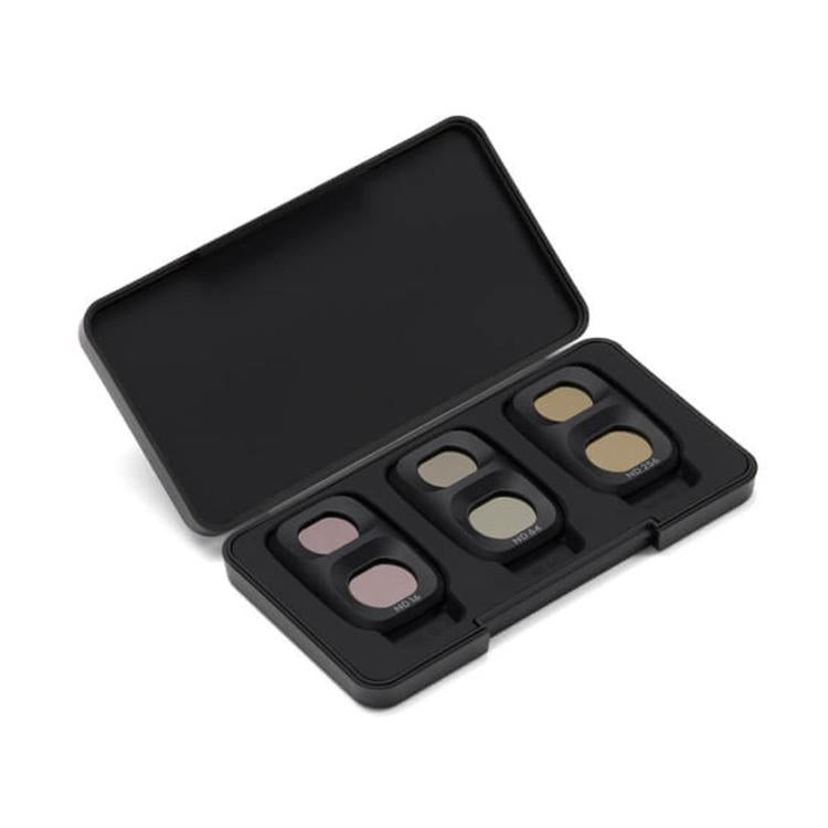 Set di filtri ND originali per DJI Osmo Pocket 4P, include ND16, ND64 e ND256., ND Filter Set