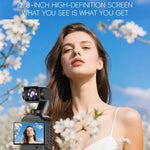 Videocamera H5 1080P HD con obiettivo elettrico e funzione di registrazione video., Standard, With 32G Card, With 64G Card, With 128G Card