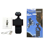 Videocamera H5 1080P HD con obiettivo elettrico e funzione di registrazione video., Standard, With 32G Card, With 64G Card, With 128G Card