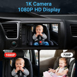 LC969D Monitor per auto per bambini con visione notturna HD, telecamera intelligente., LC969D