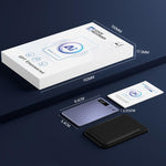 Registratore vocale portatile ultrasottile FW920DLT con scheda, trascrizione del testo tramite IA e registrazione audio riassuntiva intelligente., FW920DLT