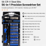 Kit di attrezzi per la riparazione di dispositivi elettronici con cacciavite di precisione per telefoni, computer e orologi., 80-Piece Set