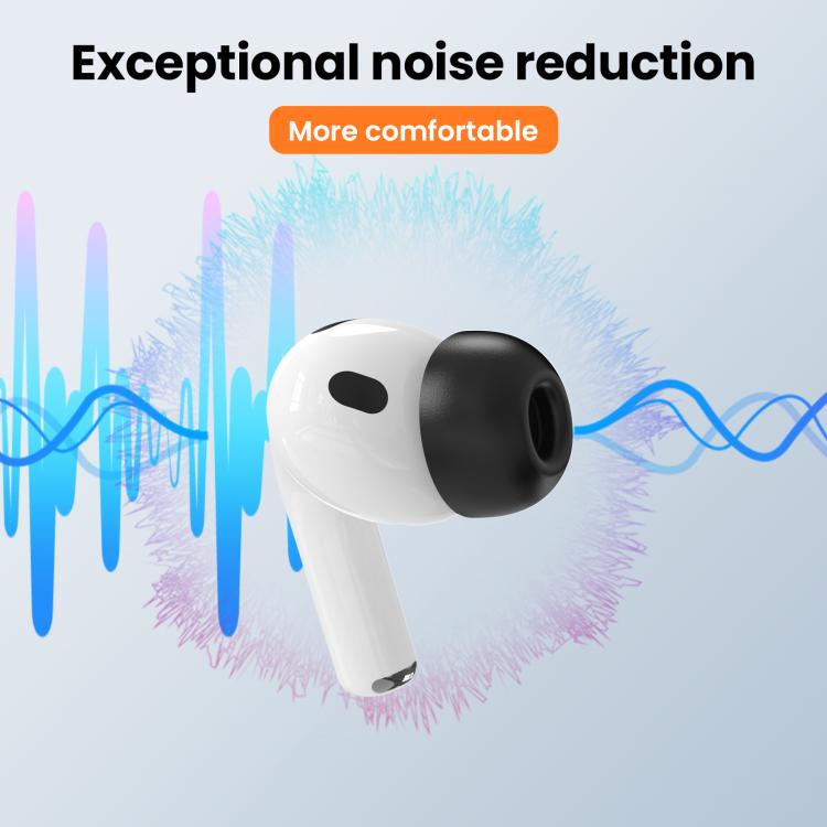 Auricolari ricambio memory foam per AirPods Pro 3