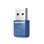 Adattatore USB COMFAST CF-731B WiFi 6 Bluetooth 5.4 AX600 Dual Band 2.4G/5G per rete wireless., CF-731B