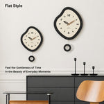 Orologio da parete a pendolo irregolare Wozoom, orologio al quarzo silenzioso per l'arredamento del soggiorno., Minimalist Medium, Minimalist Large, Swinging Medium, Swinging Large, Minimalist 3D Medium, Minimalist 3D Large, Swinging 3D Medium         ...
