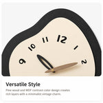 Orologio da parete a pendolo irregolare Wozoom, orologio al quarzo silenzioso per l'arredamento del soggiorno., Minimalist Medium, Minimalist Large, Swinging Medium, Swinging Large, Minimalist 3D Medium, Minimalist 3D Large, Swinging 3D Medium         ...
