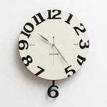wozoom Orologio da parete moderno per soggiorno e cucina, silenzioso